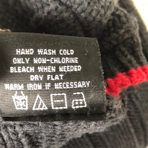 Ralph Lauren Gray Flag Sweater - Picture 4 of 7